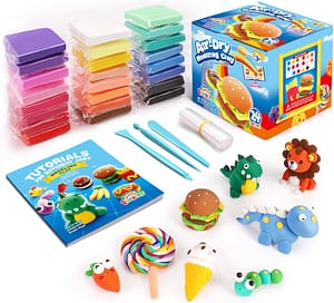 modeling clay gifts for elementary school kids